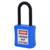 Di-Electric Loto Padlock 38mm Keyed Different Blue