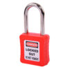 safety-Loto-Padlock-Red