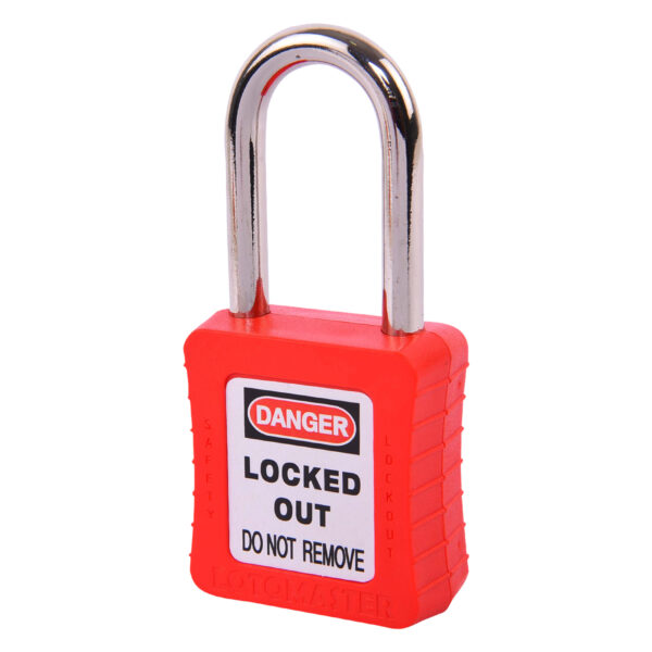 safety-Loto-Padlock-Red